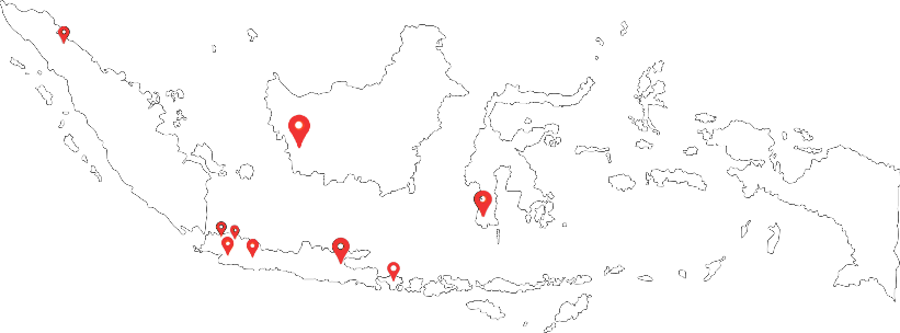Peta area operasional NATARI